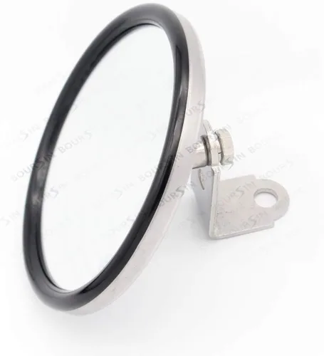 Miniatura 3 de Espejo redondo convexo de 5 pulgadas para punto ciego Isuzu NPR NPR-HD NQR NRR FSR FVR FRR Camión Autobús Atv Utv con soporte ajustable 1