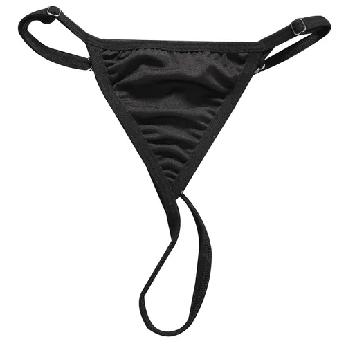 Miniatura 3 de Mujeres Rhinestone Red Colgante Cintura Cadena Tanga Bragas Bikini Traje de baño Tanga Cristal Tanga Underpants Cintura Belly Chain G String Cintura