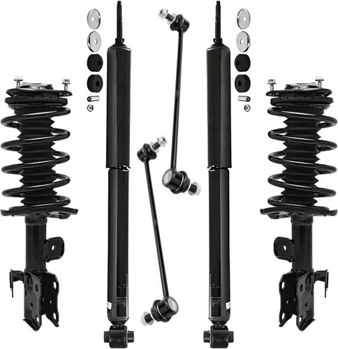 Miniatura 39 de Detroit Axle - Kit de puntales delanteros de 6 piezas para Ford Escape 2014-2019, 2 puntales y muelles helicoidales, 2 enlaces de barra