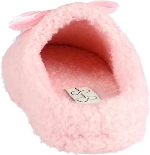 Miniatura 7 de Jessica Simpson Unisex-Child Plush Marshmallow Slide on House Slipper Clog with Memory Foam