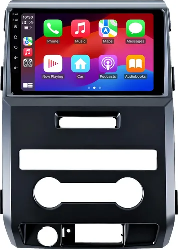 64GB Car Radio Stereo Upgrade for Ford F150 2009 2010 2011 2012, Plug and Play 9'' Android 13 Head Unit with Wireless Carplay/Android Auto/1080P