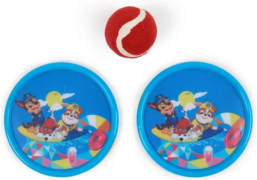 Swimways Juego de captura de la Patrulla Canina, accesorios de piscina y juguetes al aire libre para niños, suministros de fiesta de Paw Patrol y