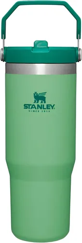 Miniatura 111 de Stanley IceFlow - Vaso con pajilla abatible con asa, de 20 onzas, tapa giratoria y popote abatible, botella de agua resistente a fugas, acero