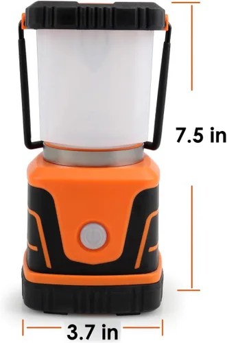 Miniatura 3 de Lámpara LED de campamento súper brillante de 1500 lúmenes, 4 modos de luz, reflector regulable, lámpara de emergencia alimentada por batería