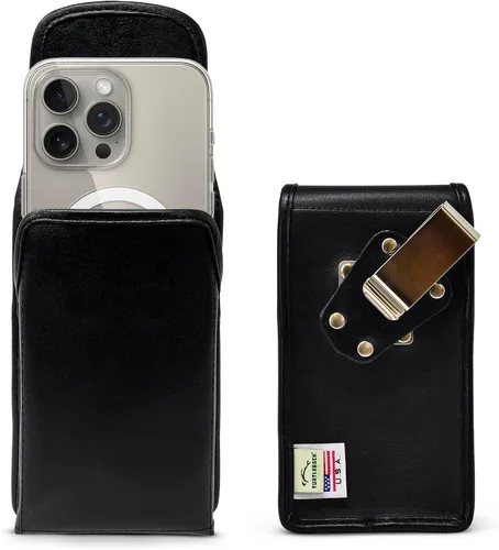 Miniatura 18 de Turtleback Clip para cinturón para iPhone 16 Pro, 16e, 15 Pro 14 Pro 13 Pro - Grande: se adapta con fundas de estilo voluminoso Defender, nailon