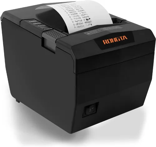 Miniatura 9 de Rongta Impresora de recibos POS, impresora térmica de 3.150 in con USB/serie/Ethernet y cortador automático para cocina y uso minorista, soporte