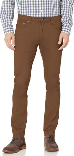 Miniatura 12 de Amazon Essentials - Pantalones ajustados para hombre, diseño de sarga elástica con 5 bolsillos