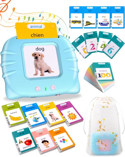 Tarjetas didácticas francesas de 510 palabras para niños, juguete de recursos de aprendizaje para niños con autismo, juguetes sensoriales para niños