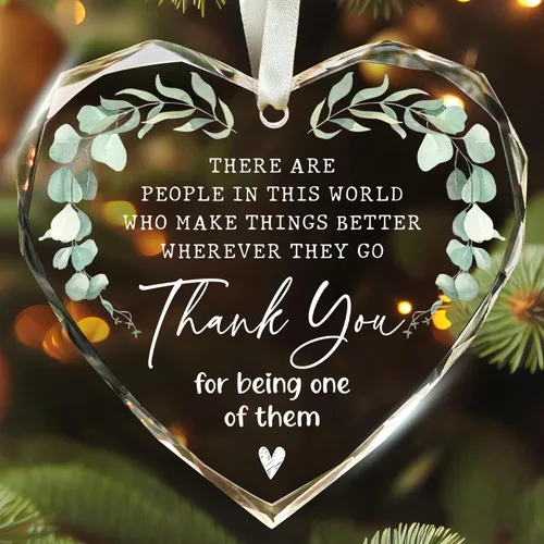 Miniatura 11 de KatAndNat Adorno de Amor ASL - Adornos de Navidad ASL 2025, Adornos de Lenguaje de Señas para Árbol - Recuerdo de Lenguaje de Señas Manual