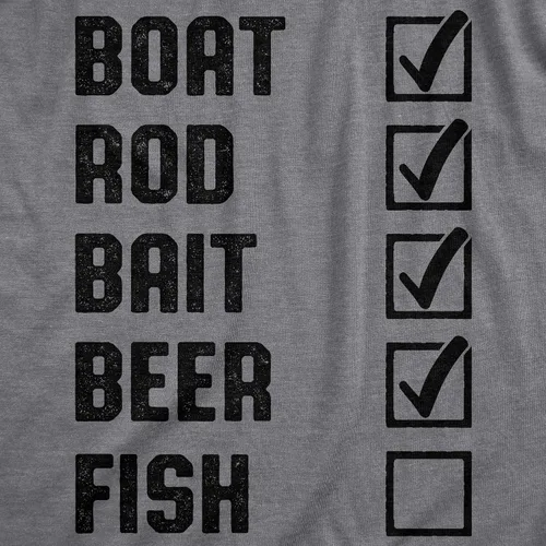 Miniatura 17 de Crazy Dog - Camiseta divertida para hombre, diseño de broma de pesca, camisetas novedosas de pescador