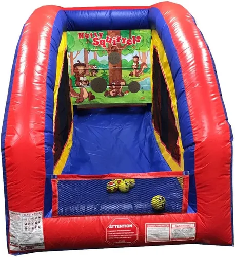 Miniatura 9 de Juegos de marco de aire sellado Ultralite Lanzamiento de bolas y bolsas Incluye marco, panel, soplador integrado, bolas y bolsa para patios