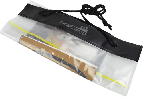 Miniatura 2 de AceCamp Funda impermeable para mapas, portador de mapas hermético, bolsa protectora transparente para camping, senderismo, documentos, electrónica