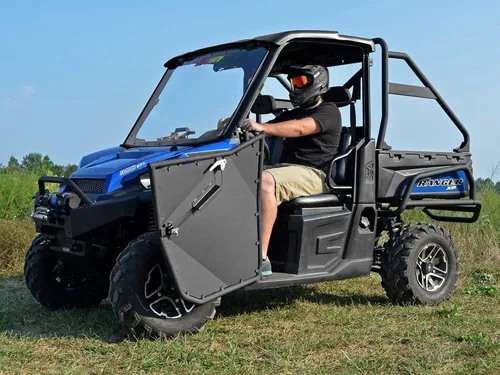 Miniatura 5 de SuperATV Puertas de aluminio compatibles con Polaris Ranger XP 900 2013+, ver ajuste, resistencia extra, recubiertas en polvo, resistentes a