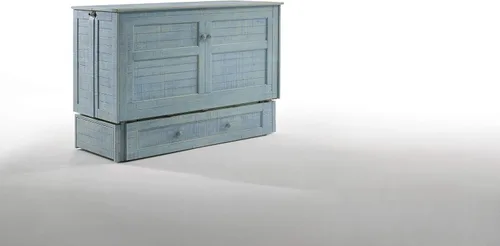 Miniatura 3 de Night & Day Muebles Murphy - Cama convertible con gabinete de tamaño Queen, con colchón de espuma viscoelástica de triple pliegue (Skye)