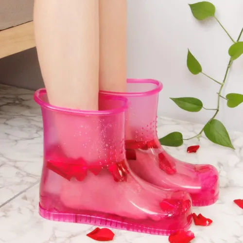 Miniatura 2 de Zerodeko Masajeador de pies Botas de masaje de baño de pies, 1 par de bañera de remojo de pies, baño de pies, spa, lavabo, cubo de pies