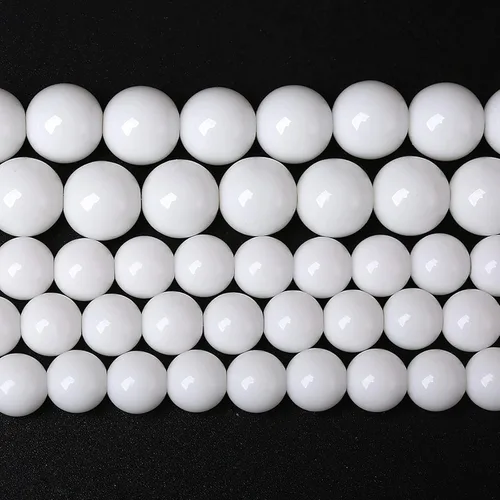 Miniatura 13 de 100 cuentas redondas sueltas de hematita negra de grado AAA para hacer joyas y pulseras