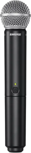 Miniatura 5 de Shure BLX1288/MX153 Sistema de rendimiento inalámbrico de doble canal, banda H9 (512-542 MHz) - Receptor BLX88, portátil SM58 y auriculares MX153
