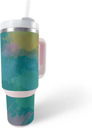 Miniatura 14 de MightySkins Skin - Vaso de vinilo compatible con Stanley The Quencher H2.0 FlowState de 40 onzas, mosaico de cebra, protectora, duradera y única