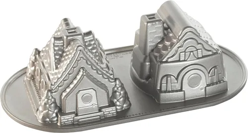 Nordic Ware - Molde para casita de jengibre Duet