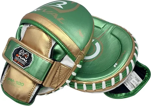 Miniatura 3 de RIVAL Boxing RPM100 - Guantes profesionales de perforación, diseño ergonómico precurvado, correa de muñeca de gancho y bucle en ángulo y forro