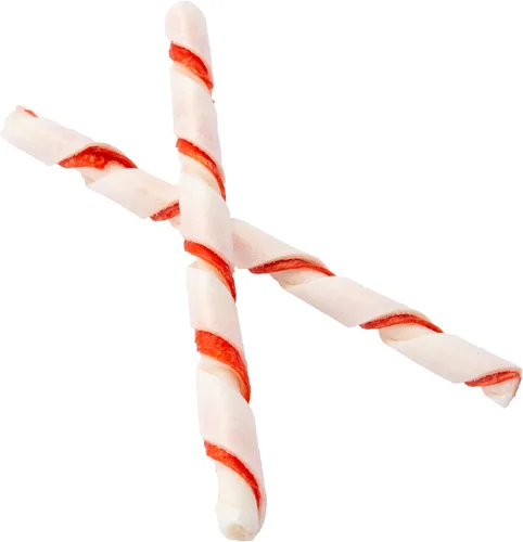 Miniatura 3 de Dingo Twist Sticks 50 Unidades, Masticables de Piel Cruda para Perros, Hechos con Pollo Real, 50 Unidades (Paquete de 1)