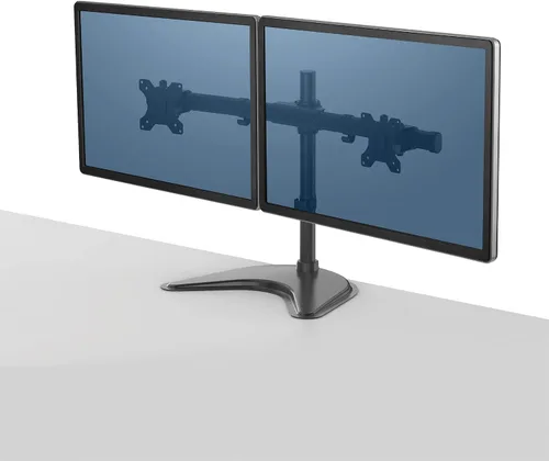 Miniatura 2 de Fellowes 8043701 Professional Series Soporte de monitor de computadora de pie para 2 monitores con brazos horizontales para monitor, capacidad