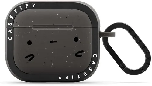 Miniatura 11 de CASETiFY Bounce - Funda para Airpods (3ª generación) con anillo - Black Kingsnake - Carbón mate