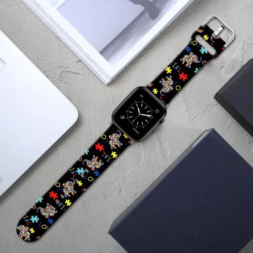 Miniatura 7 de Soft Silicone Bands Compatible with Apple Watch Band 38mm 40mm 41mm 42mm 44mm 45mm 46mm 49mm,Sport Wristband Strap for iWatch Ultra 2 Series 10 9 8