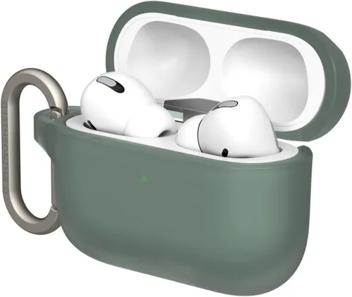Miniatura 12 de RHINOSHIELD Funda para AirPods con mosquetón compatible con Apple [AirPods Pro], protección contra caídas de grado militar, resistente a
