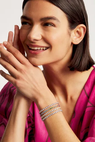 Miniatura 19 de Ted Baker London Melrah Icon Crystal Slider - Pulsera de tenis ajustable para mujer