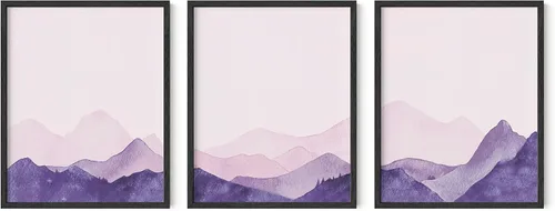 Miniatura 84 de HAUS AND HUES Arte de pared moderno de mediados de siglo, decoración bohemia para pared, juego de 3 impresiones artísticas de sol, decoración