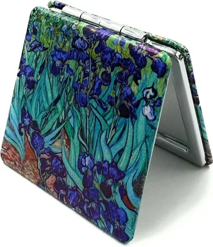 Miniatura 12 de Espejo de Mano Compacto a Granel Espejos Compactos para Bolsos Conjunto Plegable para Lápices de Labios Tamaño de Bolsillo Espejo de Mano Plegable