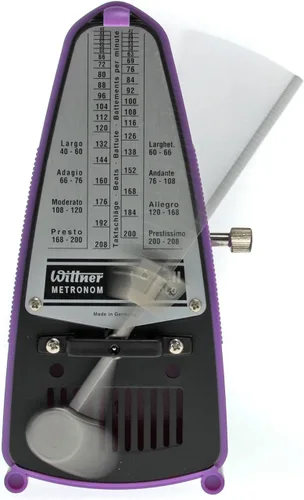 Miniatura 5 de Wittner 903089 Taktell Piccolo Metrónomo, Violeta