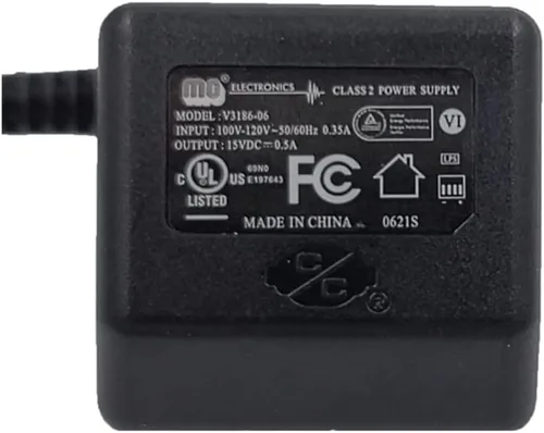 Miniatura 2 de American Water Solutions Clack Part V3186-06 - Cable de alimentación con transformador de 15 V CC