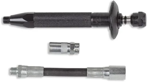 Miniatura 3 de Lincoln 5805 Limpiador de ajuste de impacto de grasa endurecida/obstruida, incluye cilindro de accionamiento de acero, pistón, escudo de seguridad