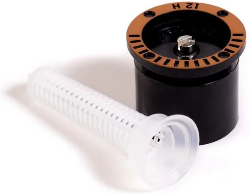 Rain Bird Boquilla de cabezal rociador de patrón fijo de 12 pies, patrón de medio círculo, paquete de 5 unidades 12H-B5