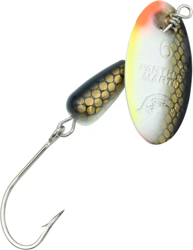 Miniatura 17 de Panther Martin Señuelo de pesca con forma de lágrima, anzuelos, atrapa trucha, lucioperca, perca, cangrejo, pickere, grayling y más Verde tigre