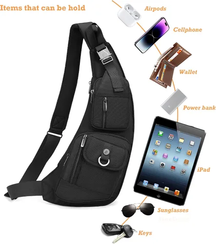 Miniatura 5 de Nicgid Sling Bag - Mochila bandolera para hombre