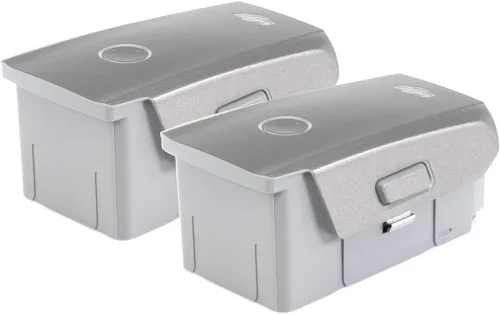 Miniatura 10 de Wrapgrade Funda compatible con DJI Mavic Air 2 y Air 2S 2 baterías (Airforce Silver)