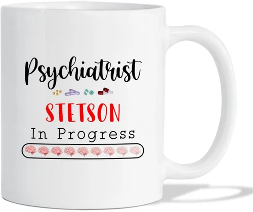 Miniatura 17 de Taza de café personalizada, regalo para graduación de psicólogo, My Degree in Psychology Makes Me Hight Qualified To Judge Everyther, taza de café