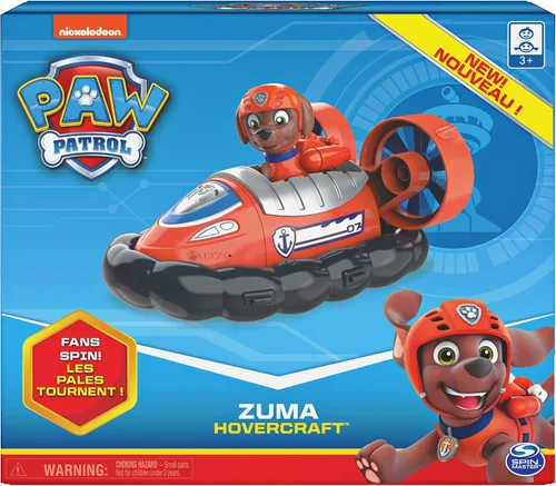 Miniatura 2 de Patrulla Canina - Vehículo aerodeslizador de Zuma con figura coleccionable, para niños a partir de 3 años Vehículo Hovercraft de Zuma