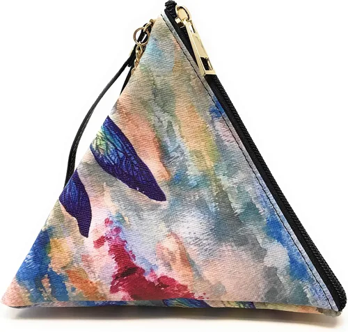 Miniatura 2 de Bolso de mano con diseño de triángulo de libélula, Varios