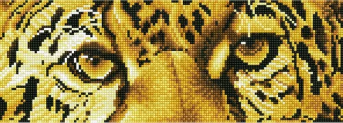 Miniatura 5 de DIAMOND DOTZ Kits de pintura de diamantes espía de leopardo para adultos, kits de arte de diamantes, un kit de manualidades creativo relajante
