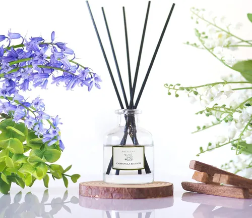 Miniatura 11 de PRISTINE Difusor de aroma inspirado en el Himalayan Tea/Westin Hotel con varilla de caña gratis Difusores de varillas de fragancia fresca