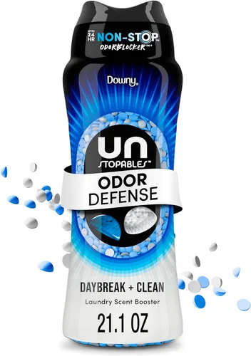 Miniatura 14 de Downy Unstopables Fusions Defensa contra Olores Cuentas Potenciadoras de Aroma para Lavandería en el Lavado, Aroma Daybreak + Clean, 10.7 onzas