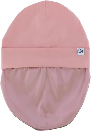 Miniatura 170 de Gorro de punto para recién nacido, para niños y niñas, con forro de satén sedoso, gorro para niños pequeños
