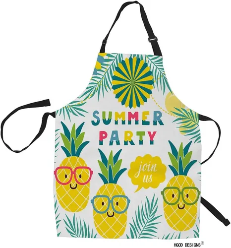 HGOD DESIGNS Delantal de cocina para perros para mujeres y hombres para cocinar, jardinería, baberos ajustables para el hogar, tamaño adulto,