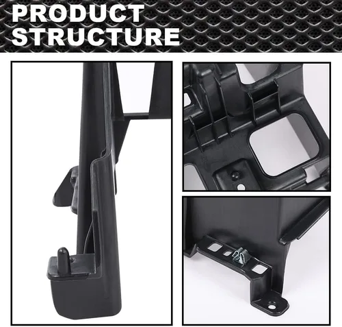 Miniatura 8 de CROSSDESIGN Soporte de jaula para panel de salpicadero, radio doble DIN compatible con GMC Sierra Yukon y Chevy Silverado Tahoe Suburban