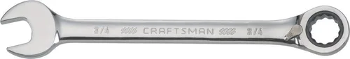 Miniatura 5 de CRAFTSMAN Llave de trinquete, SAE, reversible, 9/16 pulgadas, 72 dientes, 12 puntos (CMMT42416)