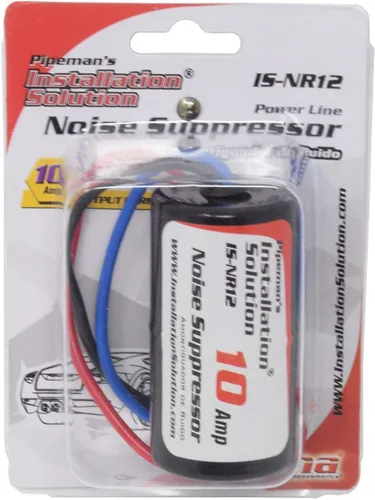 Miniatura 4 de Pipeman's Installation Solution Filtro supresor de ruido en línea de 10 amperios – (2 unidades) eliminador aislante universal de 12 voltios de audio